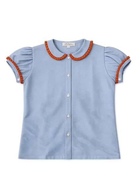 Camicia con rifiniture a contrasto MARIELLA FERRARI | CAJ26004 P002